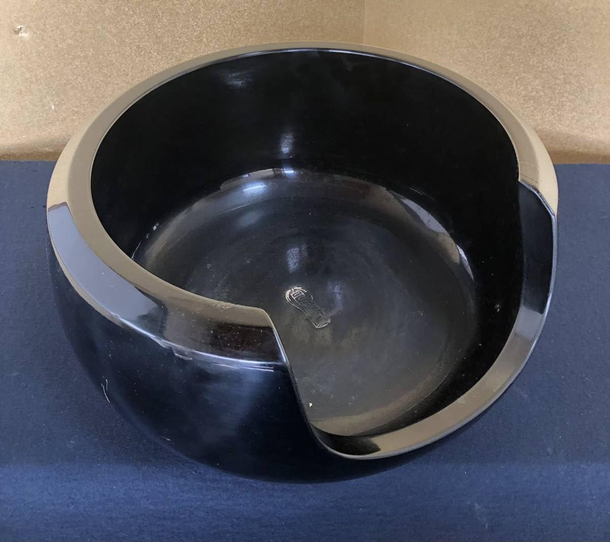 道安風炉 土風炉 黒真塗 出物 』 尺一道安 土風炉 黒 真塗 寄神崇白 | 有限会社いとお